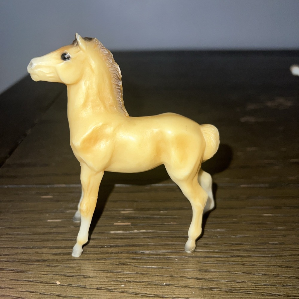 Vintage Breyer #3350 Twister Palomino Foal Horse Figurine Plastic Classic Series